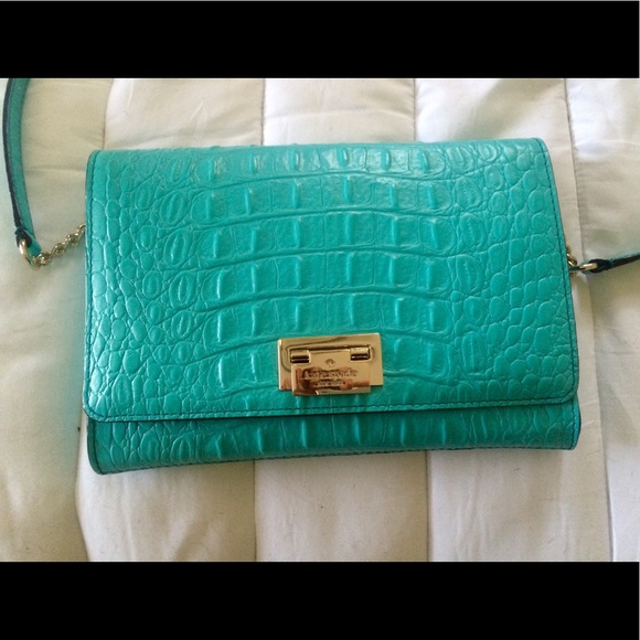 kate spade Handbags - Kate Spade turquoise purse